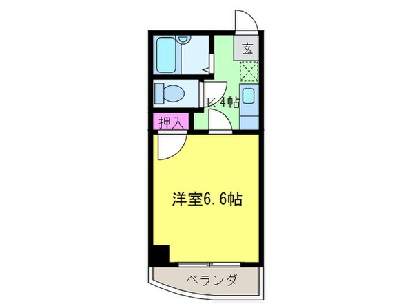 エンゼルハ－トの物件間取画像